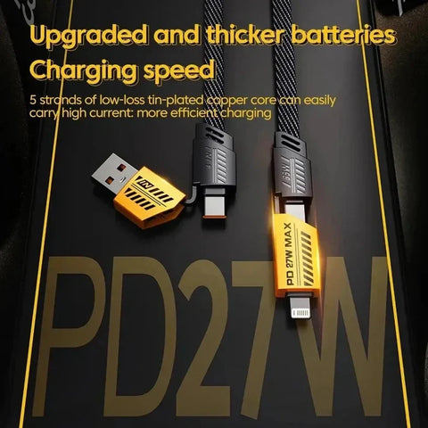PD  4-in-1  Data Cable