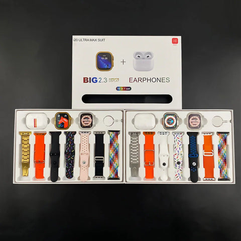 i20 Ultra Smartwatch 10-in-1