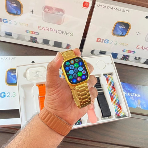 i20 Ultra Smartwatch 10-in-1